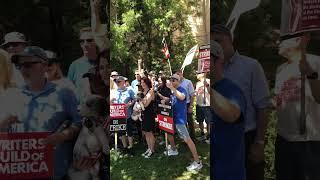 The FRIENDS Team Reunites to Support the WGA Strike