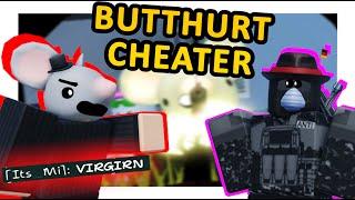 MAKING A CHEATING RAT BUTTHURT (Roblox TOWN)