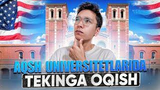 AMERIKADAGI UNIVERSITETLARIDA BEPUL OQING