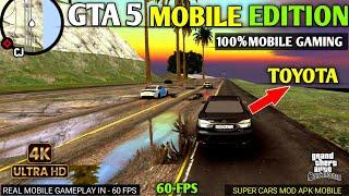 GTA San Andreas v3 - GTA 5 Mobile Edition Graphics Modpack for Android