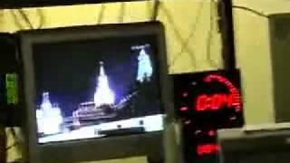 Смена логотипа Спорт-Россия-2 (съёмка из аппаратной, 01.01.2010)