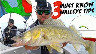 3 Walleye Fishing TIPS Every Angler Should Know!