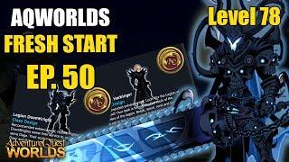 AQW Fresh Start Episode 50 - DAGE BIRTHDAY EVENT & LEGION ITEMS!