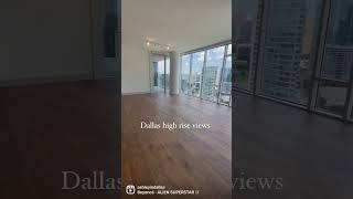 Dallas high rise views #dallasapartments #downtowndallas #dallastexas