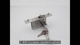 YLI Electric Lock | YSD-230 Electric Hook Bolt Lock for Sliding Door | function Introduction