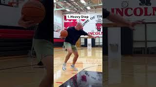 4 simple hesitation moves for any basketball player #bballtraining #basketball