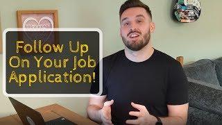 Job Application Tips in 60 Seconds - Follow Up!