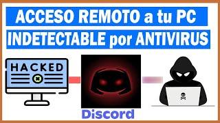 HACKERS CONTROLAN REMOTAMENTE WINDOWS con DISCORD | Seguridad Informática, Kali Linux