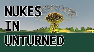 NUKES??? IN UNTURNED! -Unturned mod pack review!-