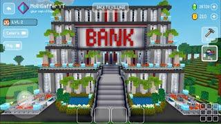 Block Craft 3D: Building Simulator Games For Free Gameplay#2650  (iOS & Android)| Modern Bank 