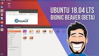 Ubuntu 18.04 LTS Bionic Beaver - REVIEW (Beta)