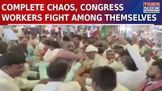 Congress Vs Congress Literally In Uttar Pradesh, Party Workers Fight Amongst Each Other In Phulpur