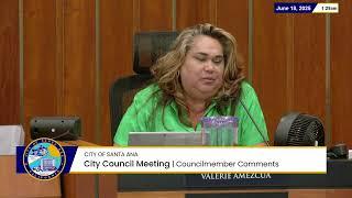 Santa Ana City Council Meeting - June 17, 2025 (English)