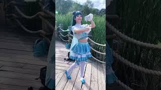 Won’t you come along? Aquarium Yoshiko cosplay from Love Live! Sunshine!!