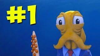 Octodad Dadliest Catch Walkthrough Part 1 - WEDDING BELLS (Let's Play Gameplay 1080p)