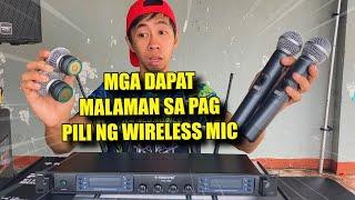 Mga Dapat Malaman sa Pag-Pili ng Magandang Wireless Microphones | Phenyx Pro PTU-7000 Review