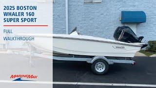 BRAND NEW! 2025 Boston Whaler 160 Super Sport| MarineMax Orlando