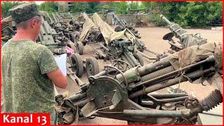 Russia's army is catastrophically short of equipment, so it uses it only in some sections of front