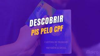 Como Consultar numero PIS pelo CPF