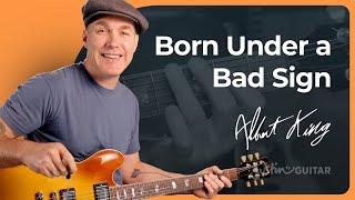 Born Under a Bad Sign by Albert King (Steve Cropper's Rhythm Parts!) | Guitar Lesson Blues Standard