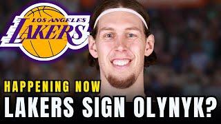  KELLY OLYNYK LAKERS SIGN KELLY OLYNYK TO SHAKE UP THE 2024-25 SEASON? LOS ANGELES LAKERS NEWS !