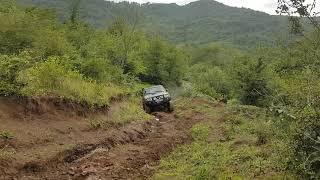 Nissan patrol Y61 with OM613 engine off-road