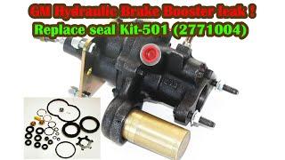 GM Hydraulic brake booster leak repair