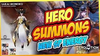 New SP Energy Hero Summons! SAKAI MONOKO | Eternal Evolution