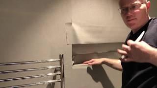 How To Wallpaper Inside A Shadow Box Part 1 - Spencer Colgan