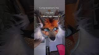 YAYYYY #antizoo #furry #furries #mask #animalmask #maskmaking #fursona