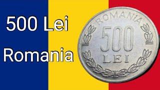 Romania 500 Lei 2000 coin value