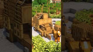 Wine Barrel Wagon Tutorial #minecraft #minecraftbuilding #minecrafttutorial