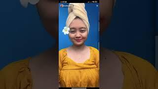 baitimasher live tiktok bigo viral pakai daster no bh bra