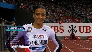 Women's 100m Hurdles Final.  Weltklasse Zürich Diamond League, Day 2, Letzigrund, September 9, 2021.