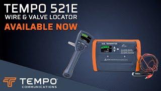 Introducing Tempo's 521E Wire & Valve Locator | Carbon Fiber Receiver, Daylight Readable LCDs & More