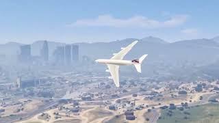 Air India crash near airport GTA V