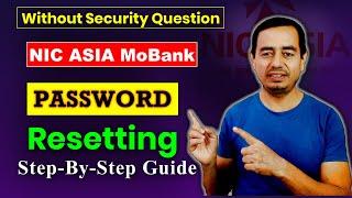 NIC ASIA Mobile Banking password reset | How to reset password | NIC ASIA Mobile Banking