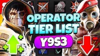 The ULTIMATE Y9S3 Tier List in Rainbow 6 Siege