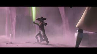 Star Wars: The Clone Wars - Quinlan Vos & Obi-Wan Kenobi vs. Cad Bane [1080p]