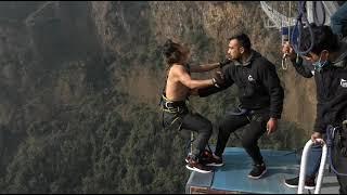 World's Second Highest Bungy Jumping|The Cliff Nepal|Kushma,Nepal