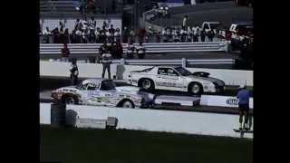 NHRA Modified eliminator dry hop drag racing corvette