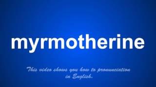 the correct pronunciation of mystifyingly in English.