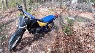 72V Denzel 4 Speed Electric Dirt Bike Action