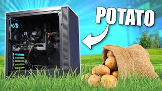 Gaming on a potato in 2024.