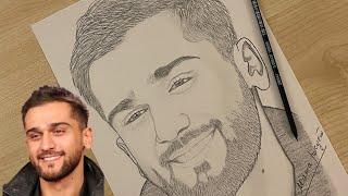 Как нарисовать КРАСИВОГО ПАРНЯ / Как нарисовать Джони JONY / Boy Face Drawing