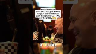 Dana UP $400,000#casino #gambling #dana #danawhite #baccarat #blackjack #money #rich #cash