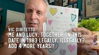 Me and Lucy. Together on this date in 1983 legally. Illegally? Add 4 more years!!