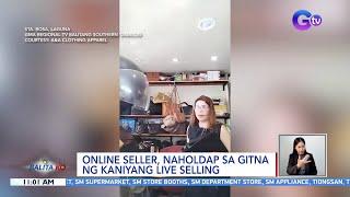 Online seller, naholdap sa gitna ng kaniyang live selling | BK