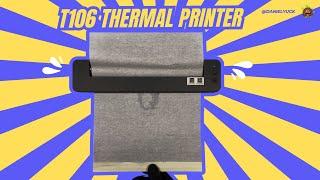 CNC T106 Thermal Printer Review