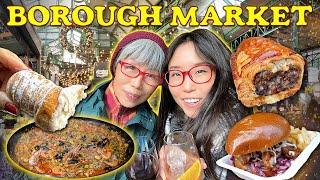 Must Eats of London's BOROUGH MARKET! Delicious Food Tour